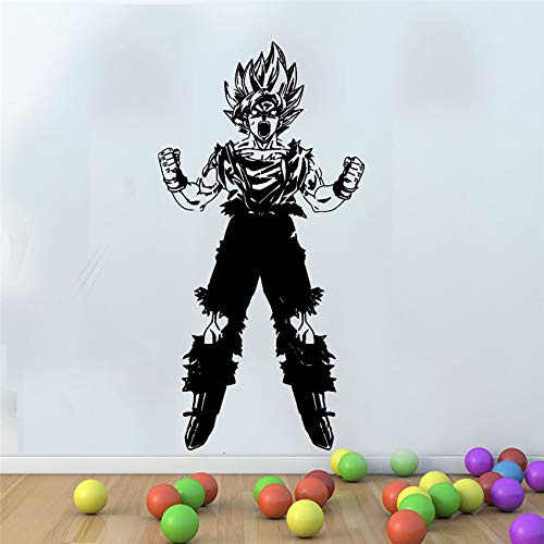 Decal Tranh Songoku Dán Tường - Decal Anime Dragon Ball - Hoạt Hình 7 Viên Ngọc Rồng Kakarot mẫu 3 (60 x 110cm)