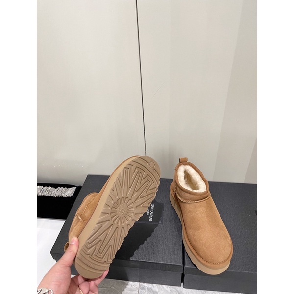 Giày mùa đông cho nữ lót lông ấm áp UGG thời trang cao cấp