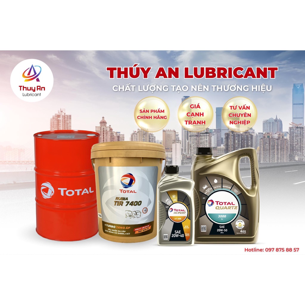 Dầu Gốc Khoáng Cao Cấp Cho Xe ÔTô - Dùng Cho Cả Động Cơ Xăng & Diesel - Bình 4L 5L 6L