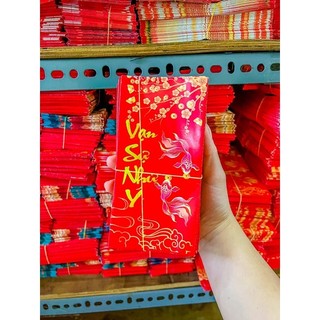 2000 bao lì xì đủ mẫu vô sẵn bao kiếng xấp 10 cái