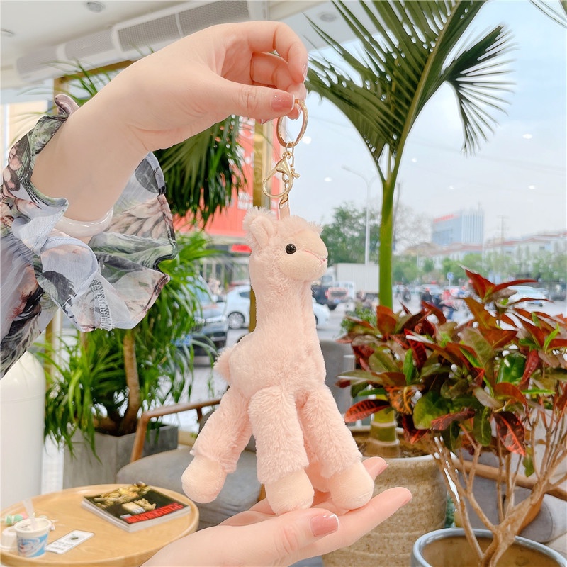 Móc khóa dễ thương lạc đà 18cm - TMC Anime - Trang trí balo, túi sách cute T33