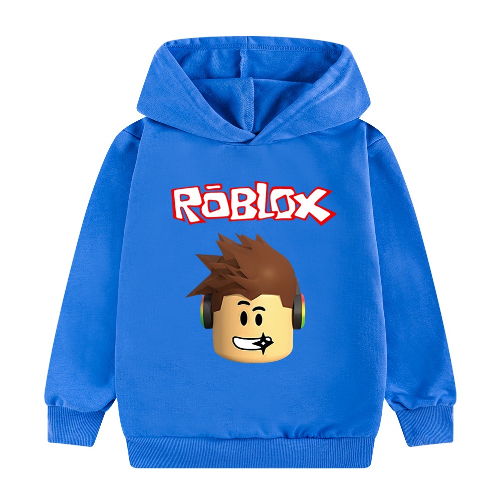 Mới Roblox Unisex Áo Khoác Xuân Thu Thời Trang Áo Dài Tay Áo Thanh Thiếu Niên Nam Nữ Hip Hop Áo Khoác Trang Phục Quần Áo