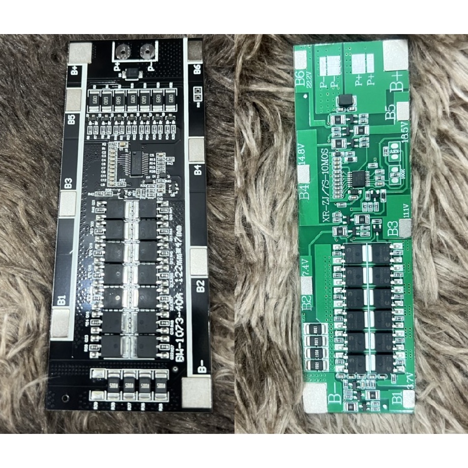 Mạch 7s 25.2v - 40a BW sạc cân bằng và bảo vệ cell Li-ion 3.7V