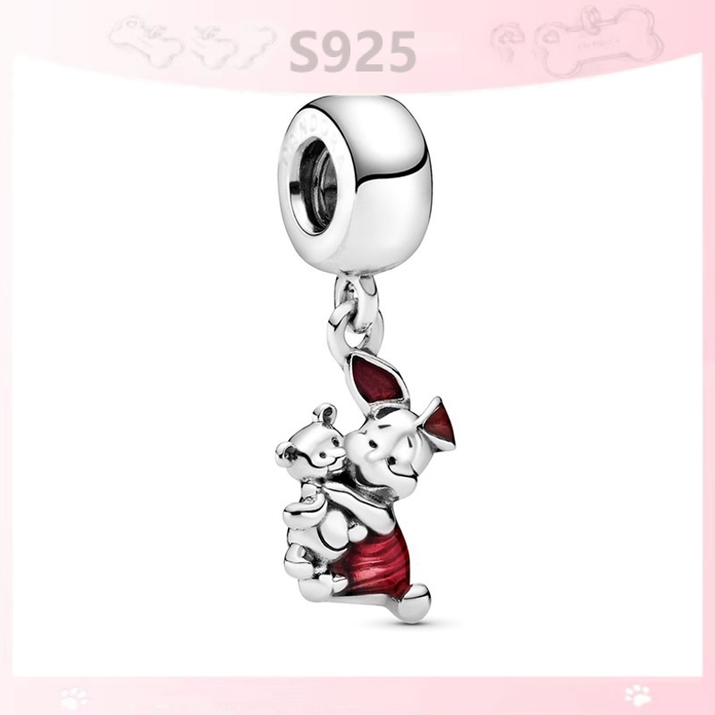 Mặt Dây Chuyền Mạ Bạc 925 Hình Chú Voi Dumbo Đáng Yêu Thời Trang