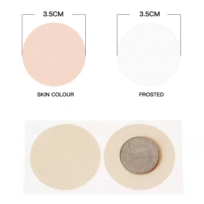 Set 20 Miếng Dán Nhũ Hoa Chống Nước Trong Suốt Cho Nam