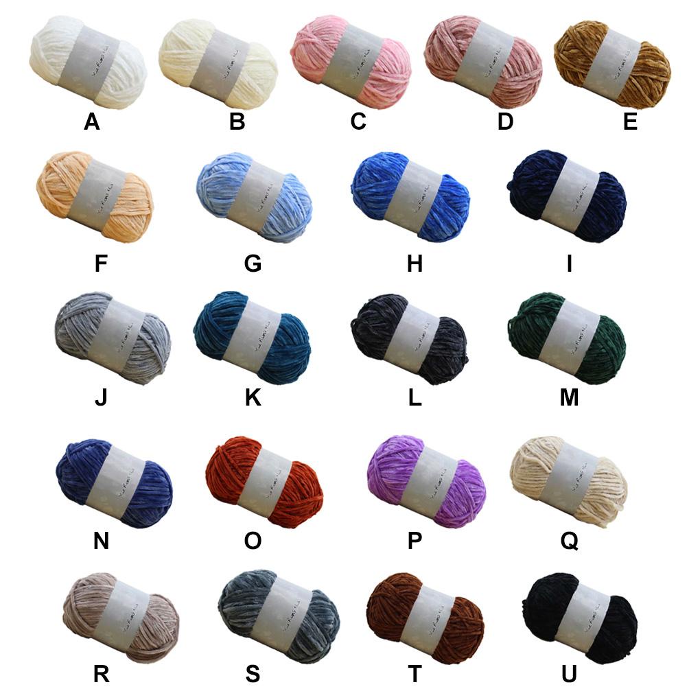 Cuộn Len Đan Sợi Móc Nhiều Màu Sắc 100g 180m