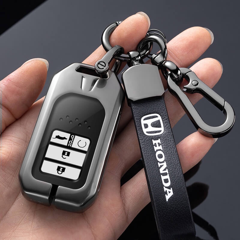 Vỏ Bọc Chìa Khóa Thông Minh Bằng Hợp Kim Kẽm Cho Honda All-New City / CRV / Accord / Civic FC 10Gen 2016-2022 HRV Jazz BRV