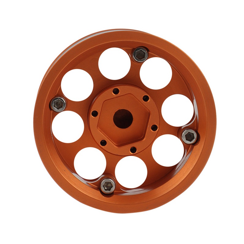 Set 4 Vành Bánh Xe 1.55 Bằng Kim Loại Cho Xe Điều Khiển 1 / 10 RC Axial Yeti Jr RC4WD D90 TF2 Tamiya CC01 LC70 MST JIMNY