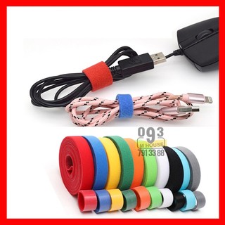 Dây băng gai cuốn thu gọn dây điện, dây băng gai quấn dây cáp, dây cột phụ kiện