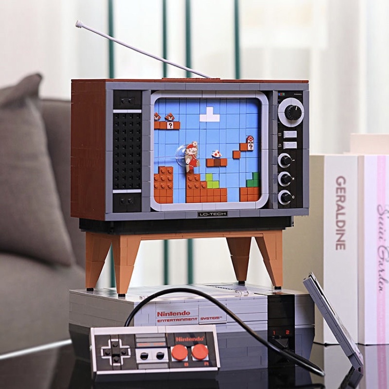 Đồ chơi xếp hình Legogi Mario Nintendo mô hình trưng bày phòng trang trí quà sinh nhật