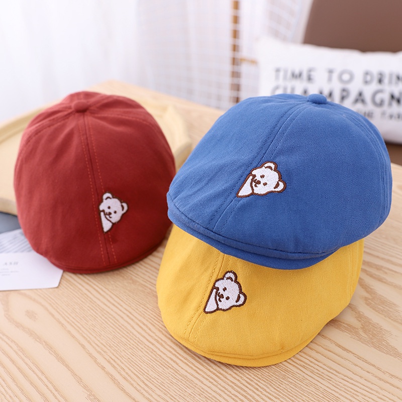 Mũ BERET BH Kids, 100% Cotton, thời trang, dễ thương cho bé cho bé từ 1-4 tuổi - BHS59