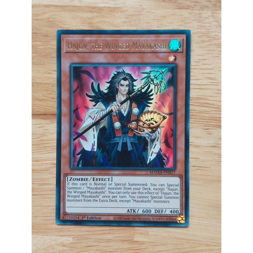 [ Đỗ Lạc Shop ] Thẻ Bài Yugioh Monster Hajun, the Winged Mayakashi - MAMA-EN017 - Ultra Rare