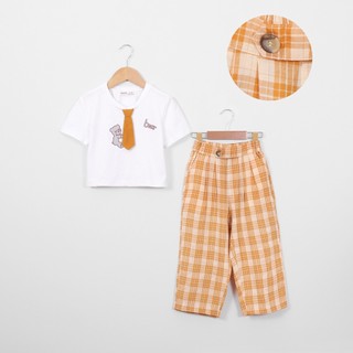 Set at gấu + qd caro suông