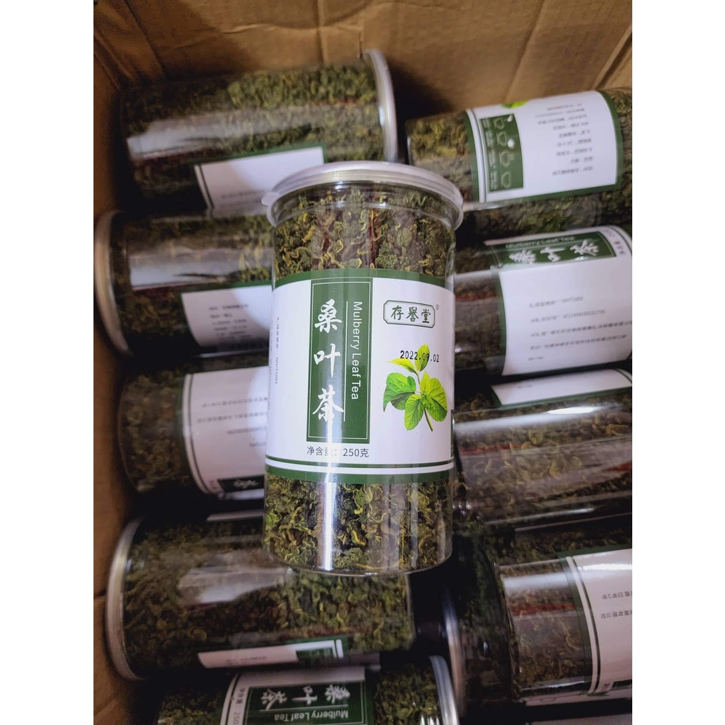 Trà Lá Dâu Tằm ( 250g giúp ổn định huyết áp , chóng mặt , cải thiện chứng mất ngủ )