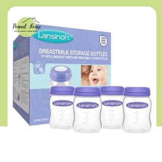 Bình trữ sữa Lansinoh cổ rộng 160ml