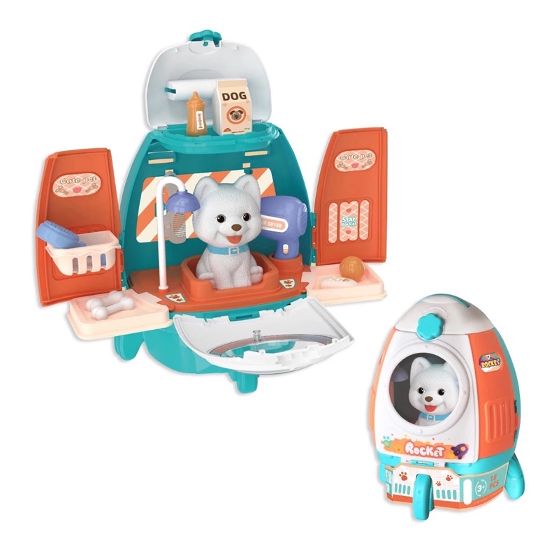 Balo thú cưng cho bé mẫu phi thuyền