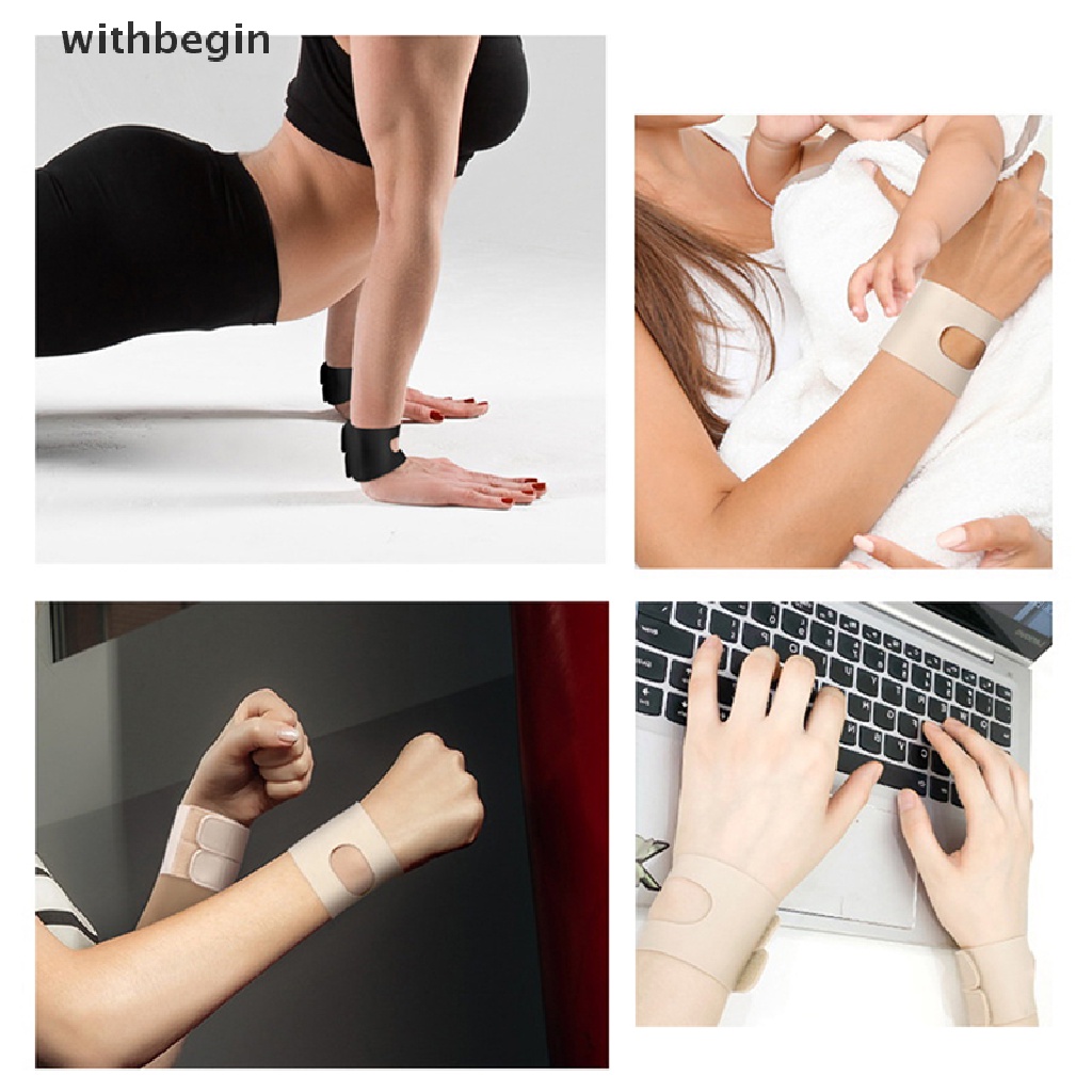 1 Đai Quấn Cổ Tay Có Thể Điều Chỉnh Hỗ Trợ Luyện Tập Yoga / Thể Hình