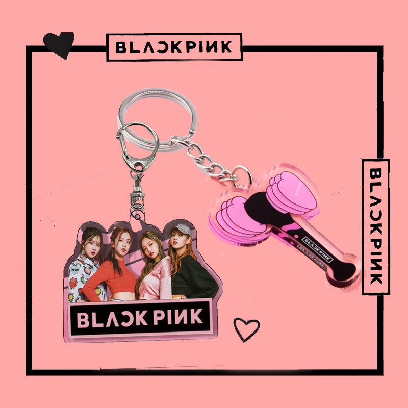 Móc Khóa Hình Blackpink Jennie Rose Jisoo Lisa