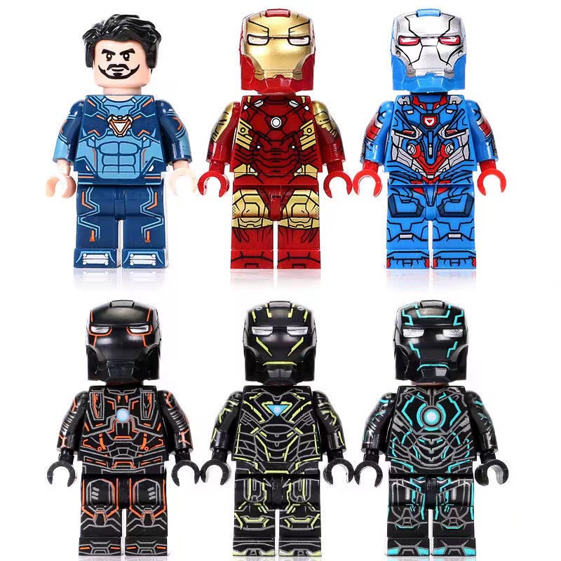 Bộ Đồ Chơi Lắp Ráp Lego Iron ManMinifigura