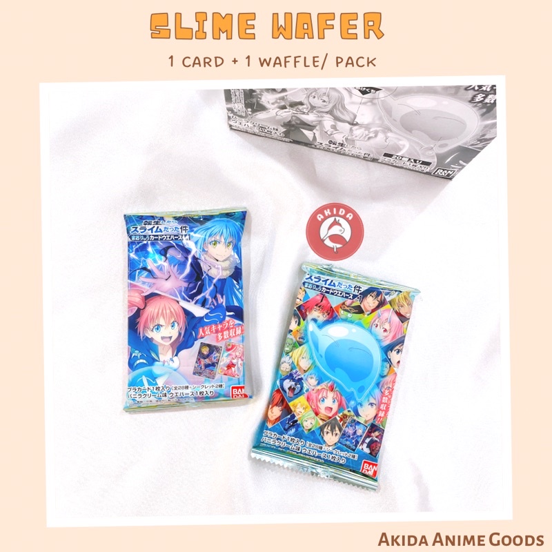 Pack random/ thẻ nhân phẩm - wafer - tôi chuyển sinh thành slime
