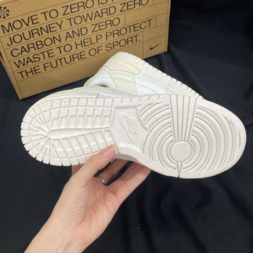 Giày SB Dunk Low Disrupt 2 Pale Ivory màu kem - Bản cao cấp Fullbox và phụ kiện