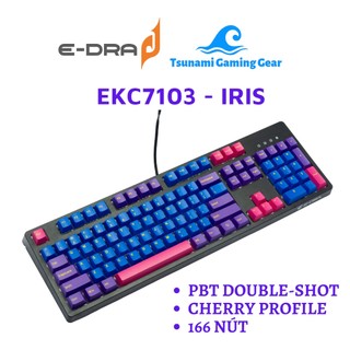 Bộ keycap e-dra ekc7103 - iris pbt