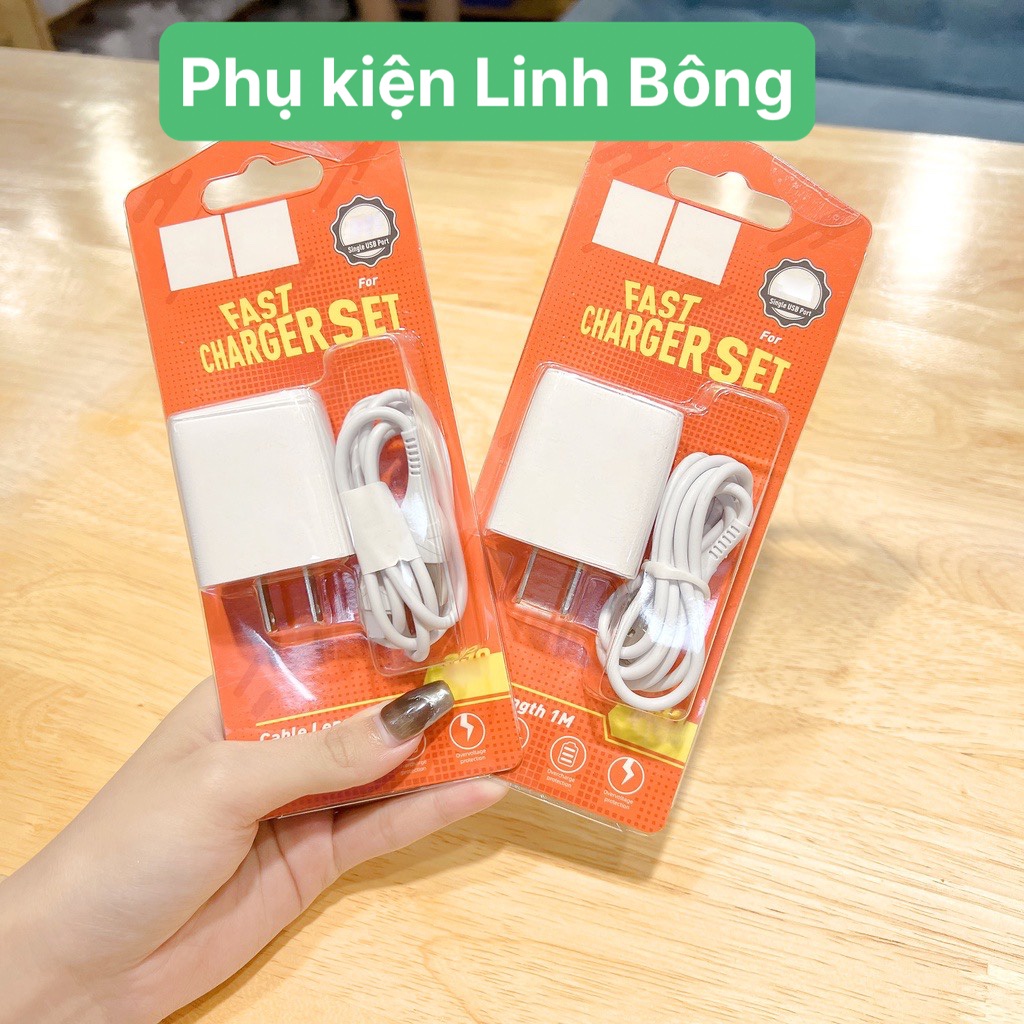 Bộ Sạc C72 Cho Điện Thoại táo,ss, type c, Pin Dự Phòng, Cáp Sạc Tai nghe Bluetooth - Linh Bông