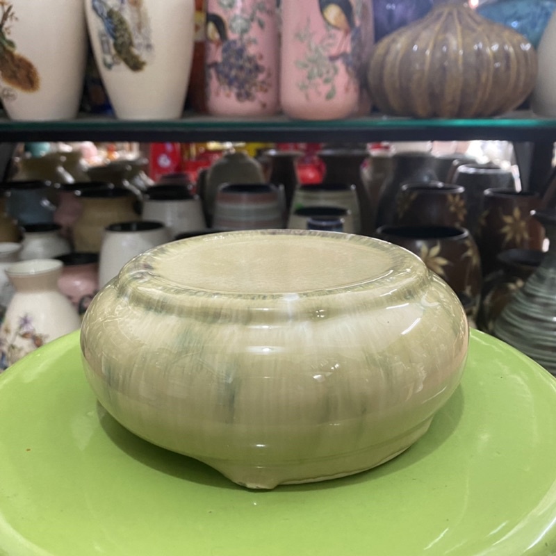 Đôn, chân đế Hỏa Biến bóng mịn hàng Bát Tràng chính hãng dùng làm chân đế lọ hoa, bình hút lộc, bát sen,...