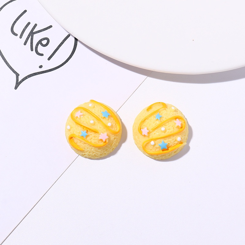 Charm Bóng Kem Trang Trí Vỏ Ốp Điện Thoại, Kẹp Tóc, Handmade