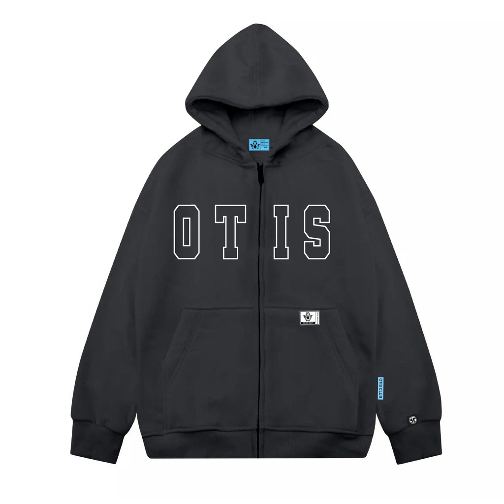 [Mã FATREND2810 giảm đến 30k tối đa 99k] Aó khoác hoodie zip unisex local brand Otis Club - Hoodie zip kéo V1