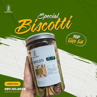 Bánh Biscotti Mix Vị Siêu Nhiều Hạt