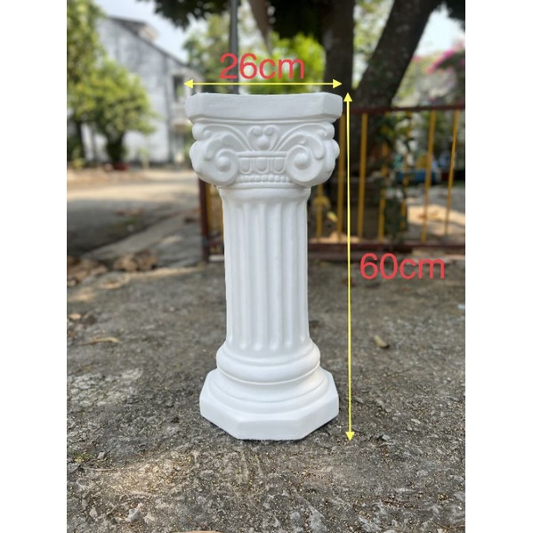 Cột thạch cao trang trí cao 60cm