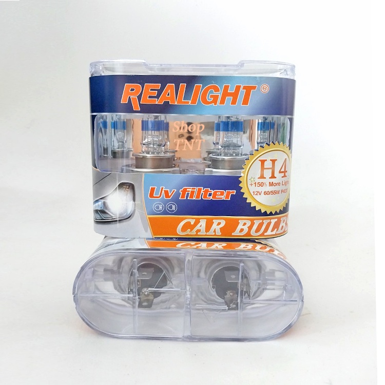 Bóng đèn SIÊU SÁNG ô tô, xe tải REALIGHT - H4
