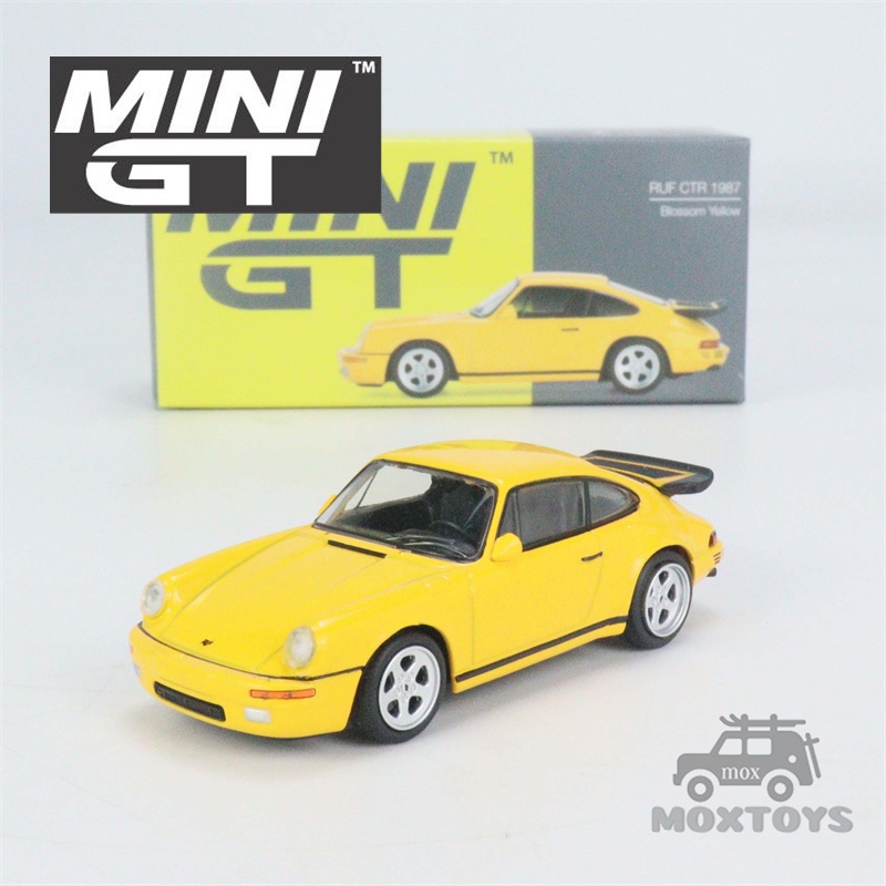 Mô Hình Xe Ô Tô MINI GT 1: 64 RUF CTR 1987 Màu Vàng Hoa Anh Đào
