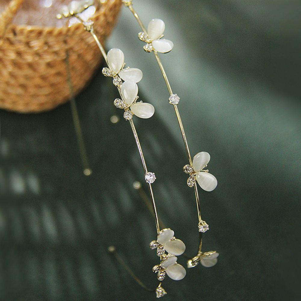 DANILO Cài Tóc Hình Vương Miện Cô Dâu Đính Đá Sang Trọng