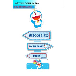 Cây welcome trang trí tiệc sinh nhật đủ mẫu đẹp