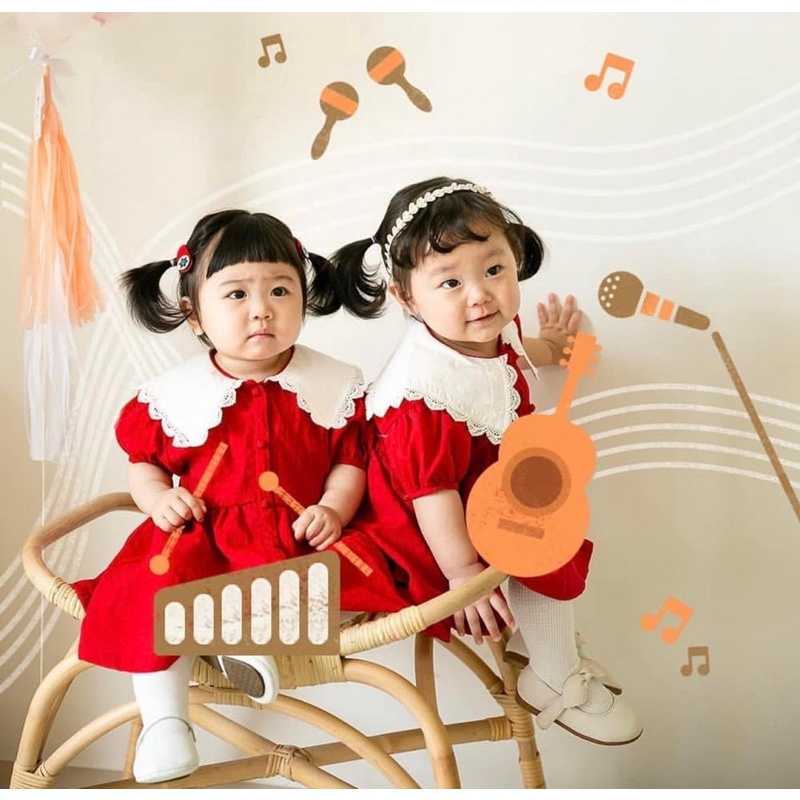 Váy Allolugh nhập Hàn cho bé