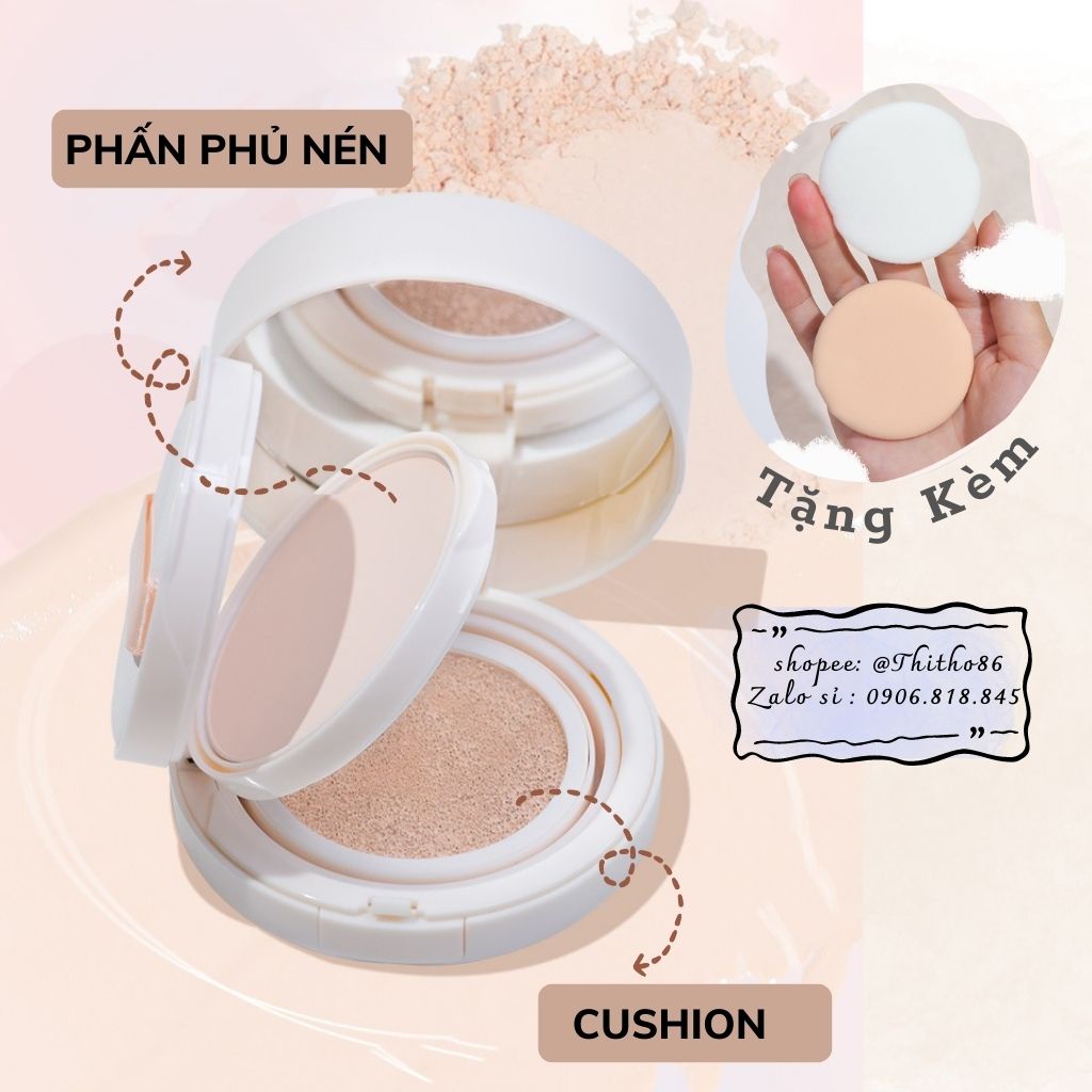 Phấn Nước Cushion GOGOTALES Moist Air GT171 Kèm Lỗi Thay Thế