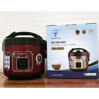Nồi cơm điện lòng niêu trường thọ ba-2812, dung tích 1.2 lít. chống dính, nấu cháo.