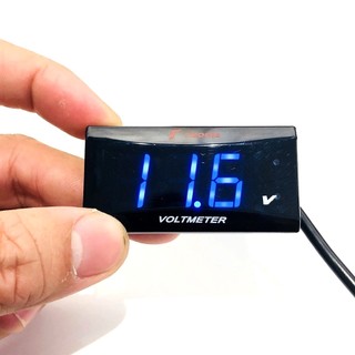 Đồng Hồ  Báo Volt Ắc Quy Xe Máy 12V [ Mẫu V01 ]