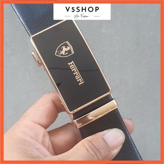 Thắt lưng da nịt nam khóa tự động phong cách trẻ trung lịch lãm tld1