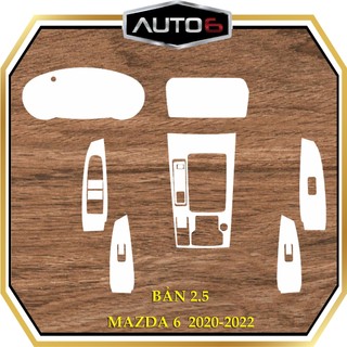 MAZDA 6 2020-2022: Film PPF dán màn công  tơ mét -AUTO6- chống xước, che mờ đi các vết xước cũ, giữ độ zin cho xe