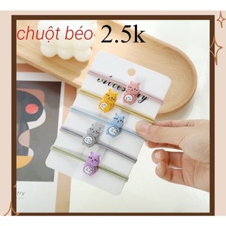 Cột tóc nữ xinh xắn