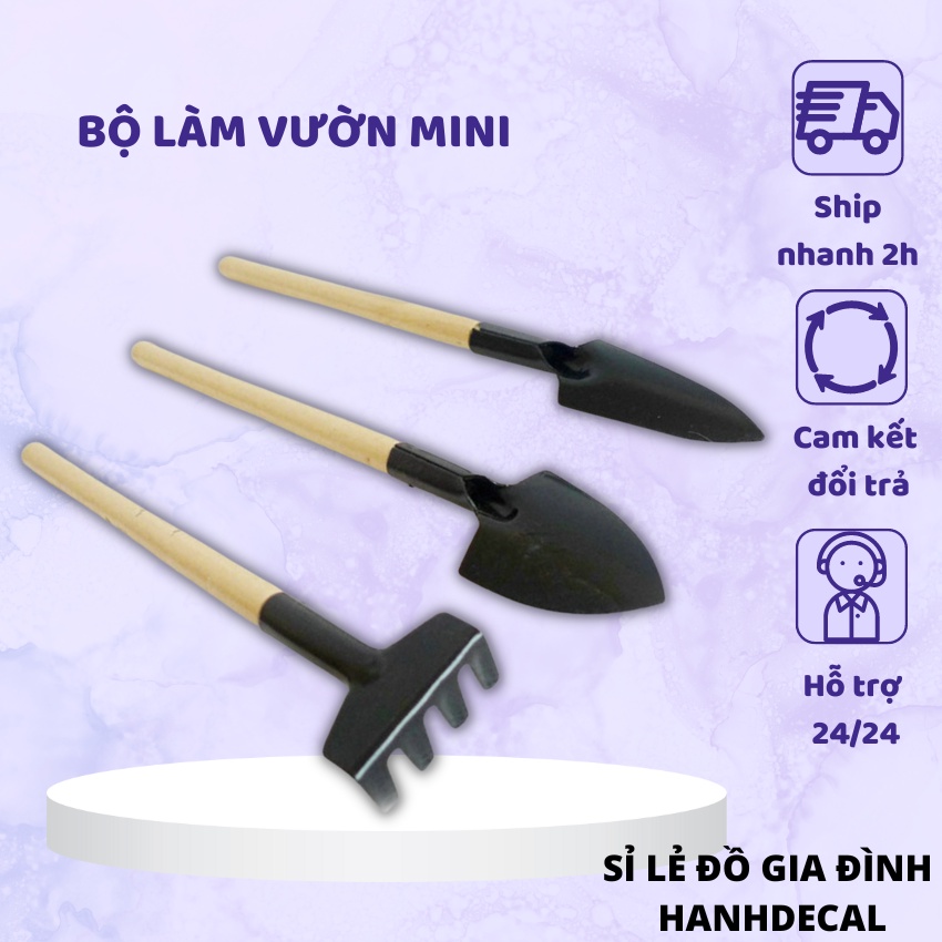 Bộ Dụng Cụ Làm Vườn Mini giá rẻ
