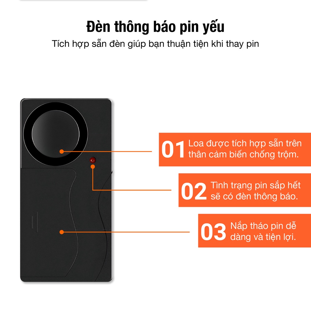 Khóa chống trộm xe máy bộ chống trộm xe máy xe điện thông minh EGAN PR-R05 có tích hợp remote xe máy và tìm xe trong bãi