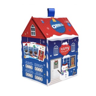 Set ngôi nhà bánh Oreo Giáng sinh 2022