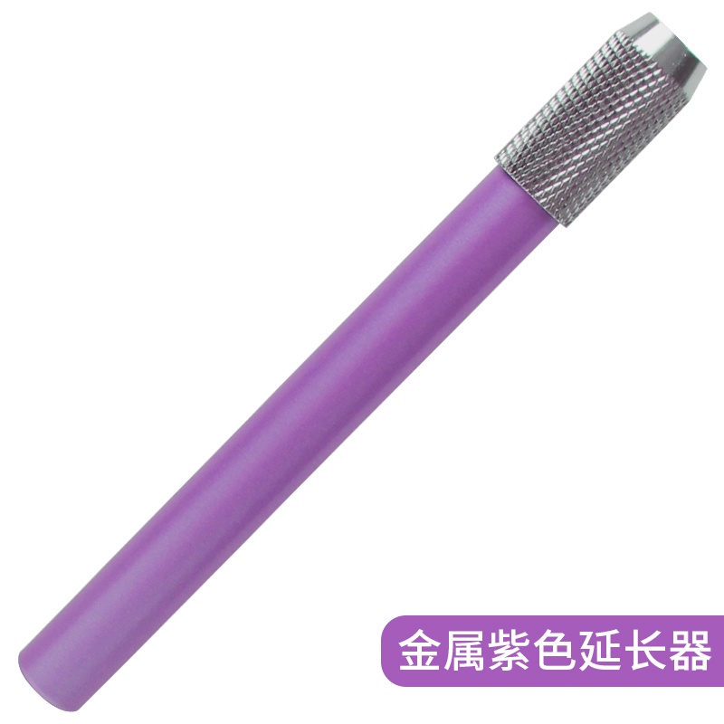 1 X Dụng Cụ Nối Dài Bút Chì Vẽ 6 Màu Bằng Kim Loại 10.5 * 0.8cm