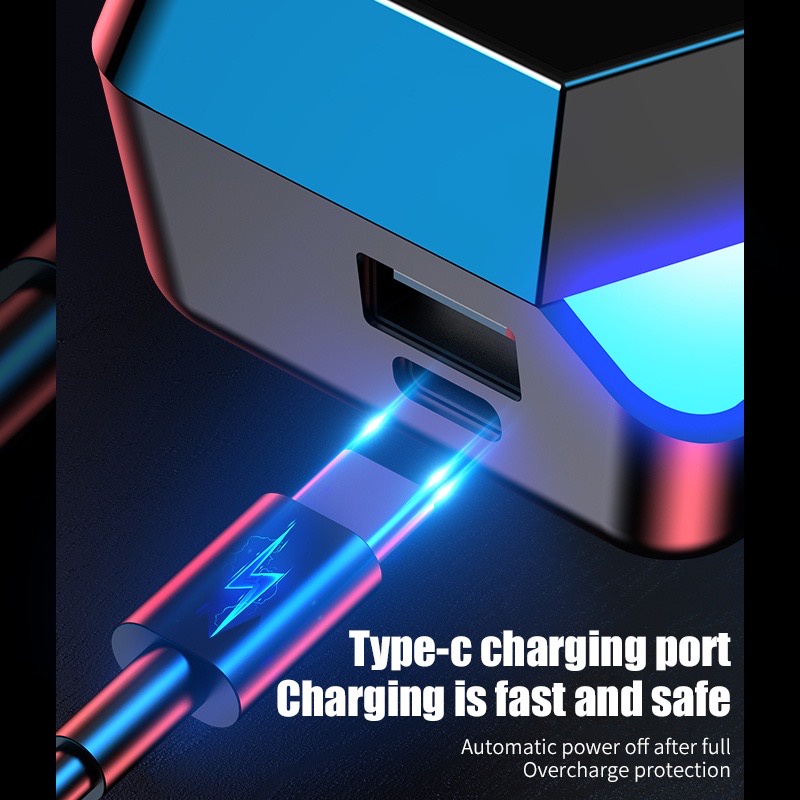 Tai Nghe Nhét Tai Không Dây Bluetooth TWS M28 Có Đèn LED Nhiều Màu