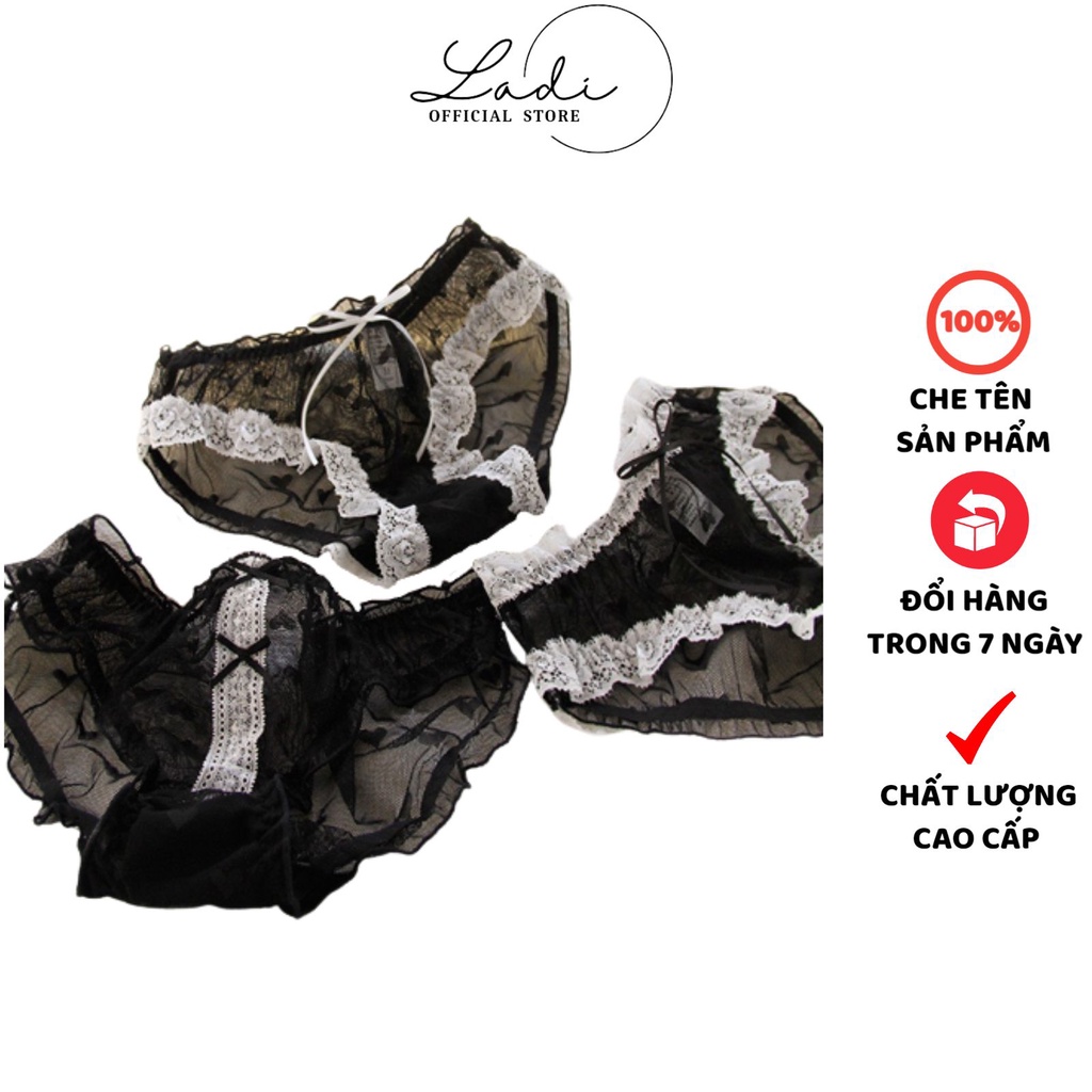 Quần Lót Ren Cao Cấp Thiết Kế Mềm Mại Thoáng Mát Sexy Quyến Rũ Ladi-620