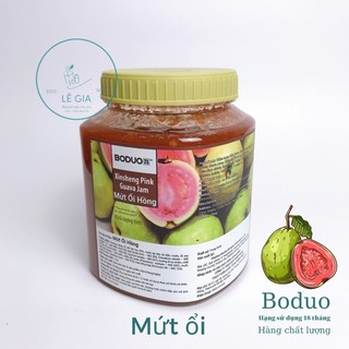 Mứt ổi hồng Boduo hộp 1kg